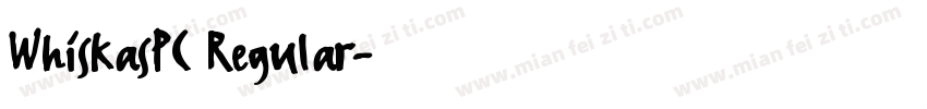 WhiskasPC Regular字体转换